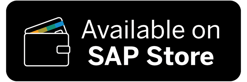 Available on SAP Store Wallet 